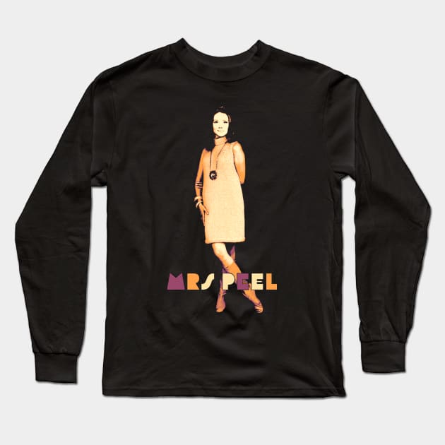 Mrs Peel 7 Long Sleeve T-Shirt by MichaelaGrove